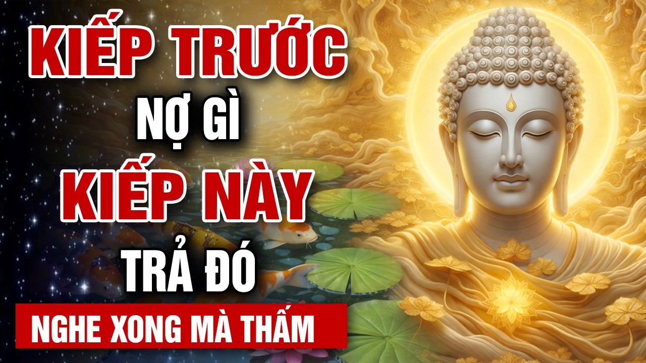 LỜI PHẬT DẠY: KIẾP TRƯỚC LÀM GÌ KIẾP NÀY NHẬN ĐÓ - NGHE XONG MÀ THẤM