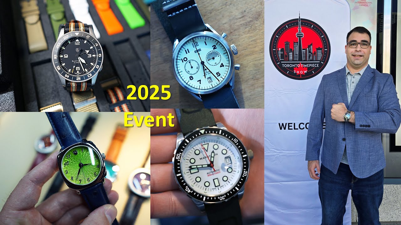 Главные новинки часовых брендов с выставки Toronto Timepiece Show 2025