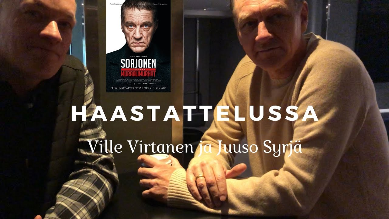 Haastattelussa Ville Virtanen ja Juuso Syrjä (Sorjonen aka Bordertown)