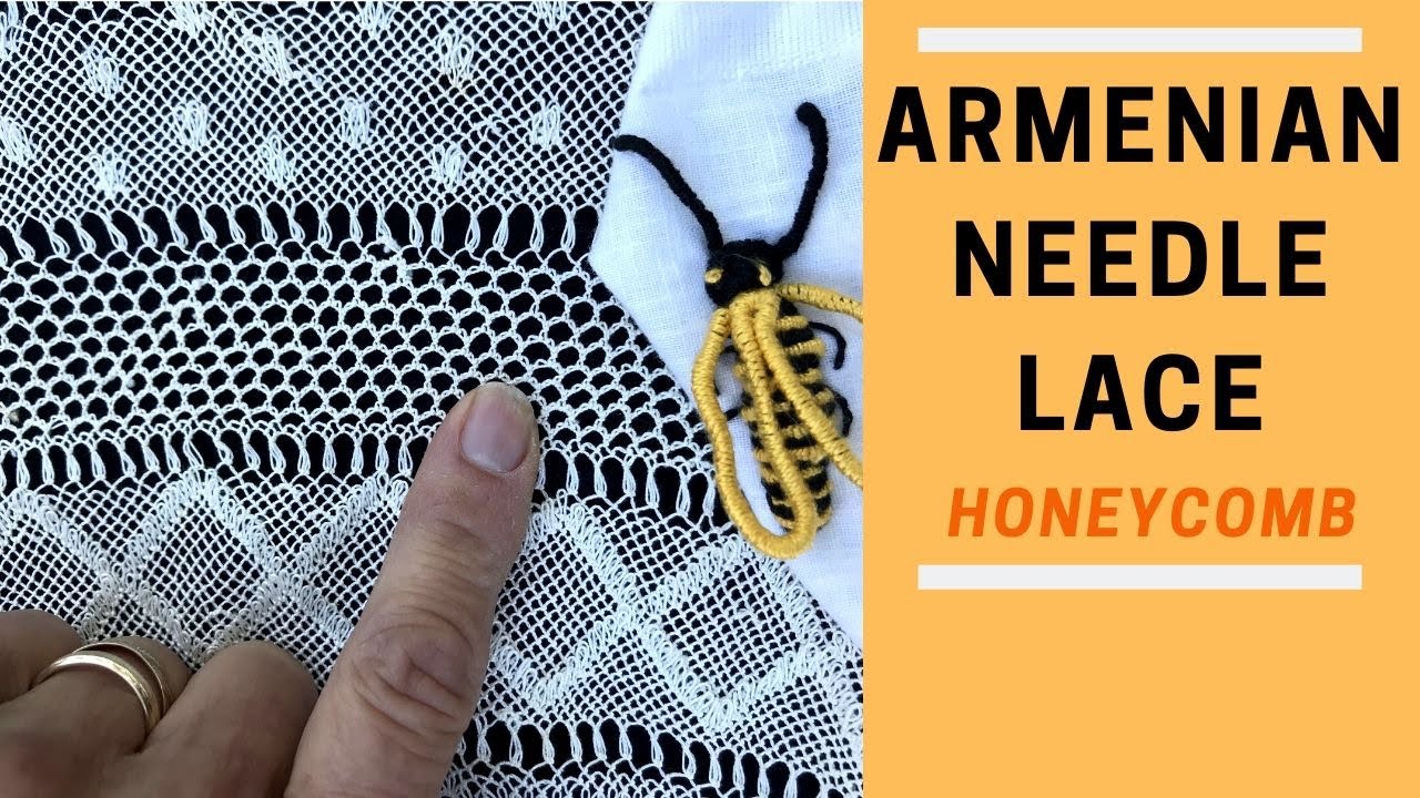 Узоры армянского игольного кружева: Соты 🍯 🐝