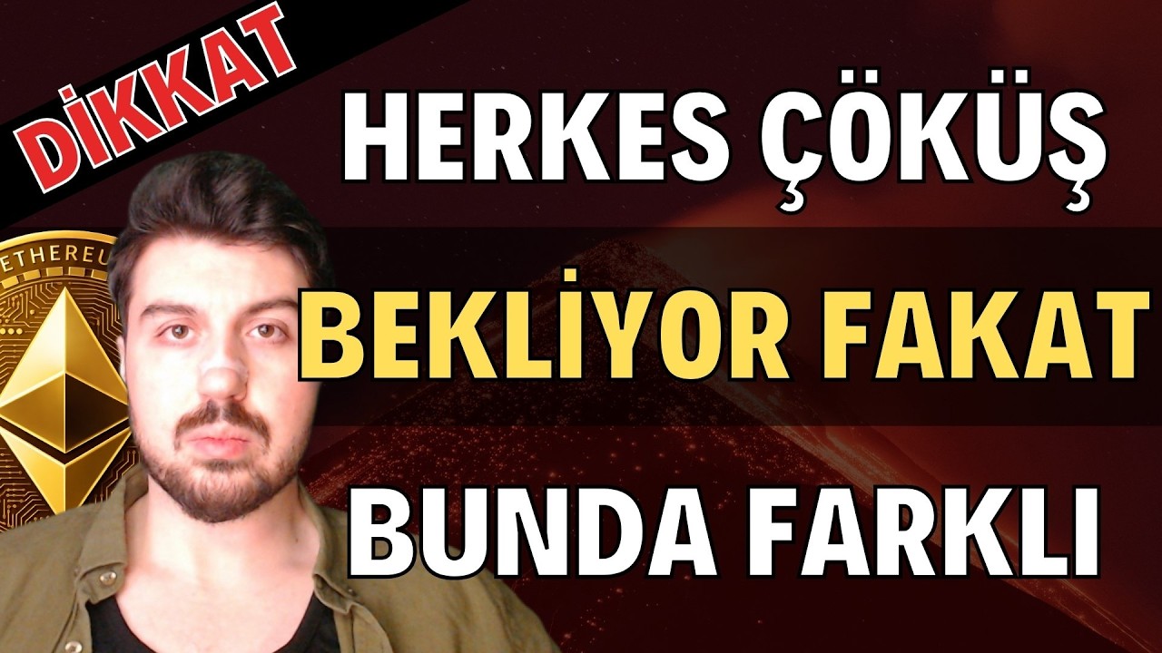 Herkes &Ccedil;&ouml;k&uuml;ş Bekliyor Ama Bunda &Ccedil;ok Farklı ABD &Ccedil;ıkmaza Gird... (Bitcoin Altcoin Genel Borsa Analizi)