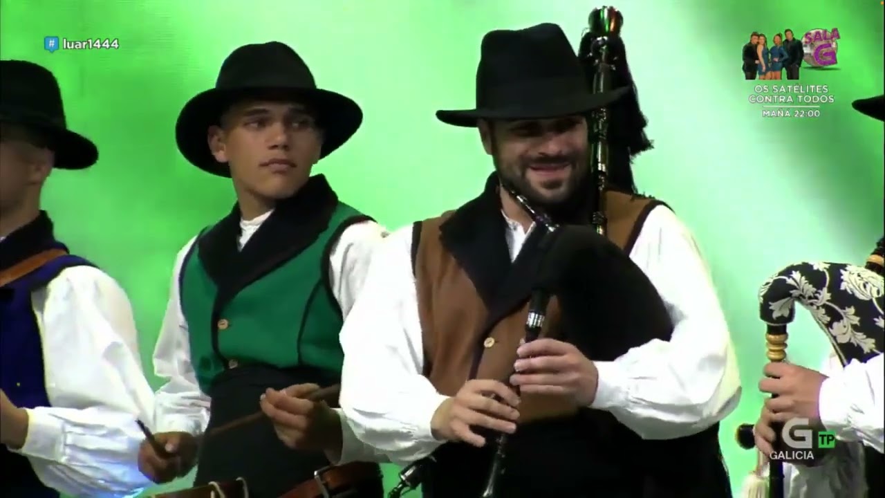 Arume de Caión en el programa Luar (Jun 2025) interpretando Muiñeira do Petón