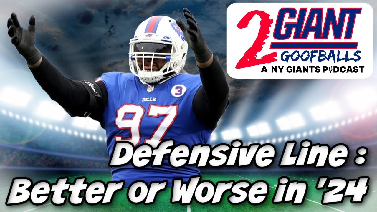 Comparison Of Giants' Defensive Line In 2023 Vs. 2024