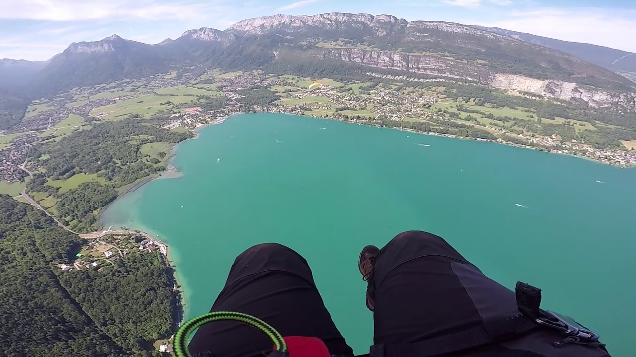 Deuxième vol en parapente - 01-08-2019 - Forclaz, Annecy