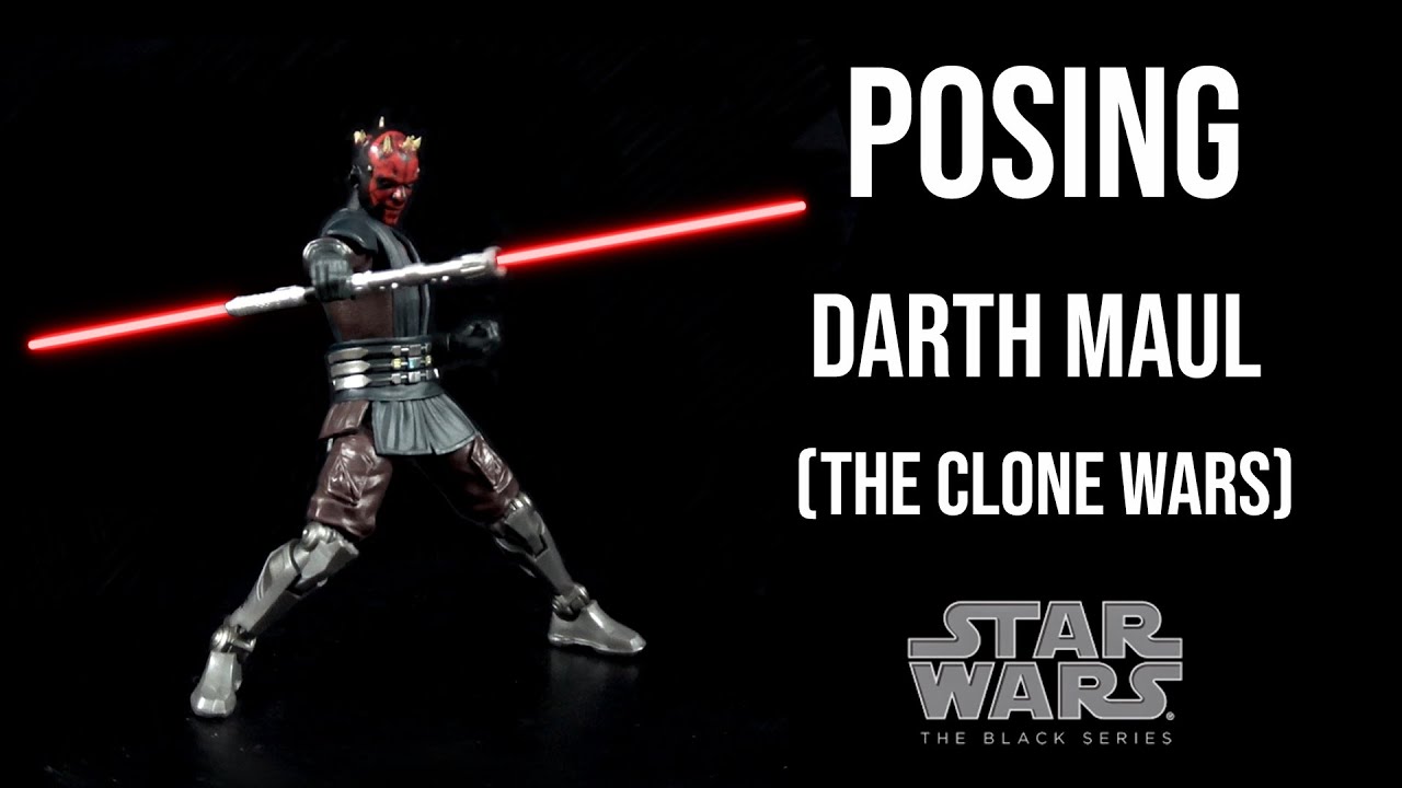 Ep368 Displaying: Star Wars The Black Series - Darth Maul (The Clone Wars)