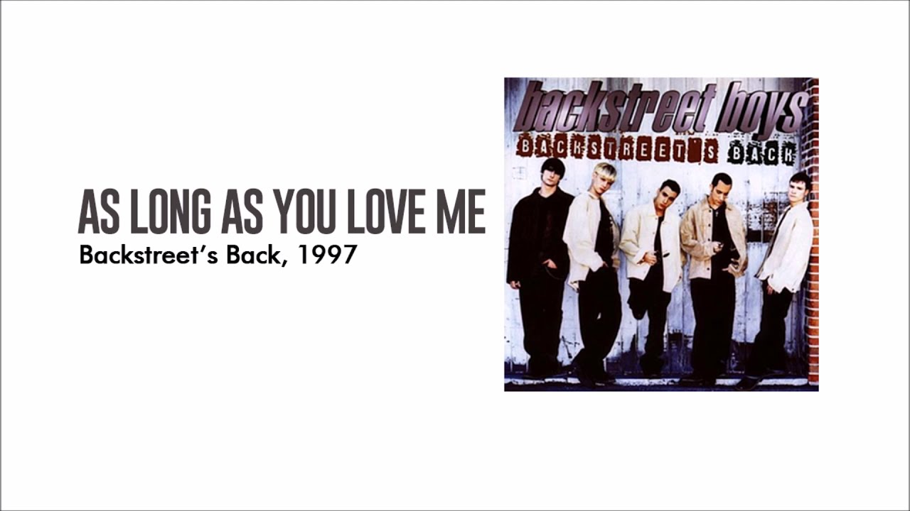 As Long as You Love Me - Backstreet Boys - Traduzione testo italiano