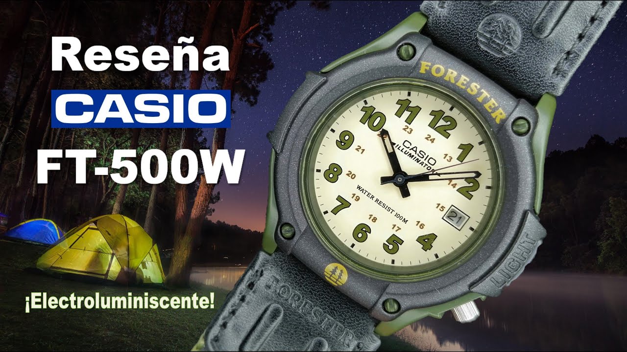 Готов к походу по хорошей цене CASIO FORESTER FT-500W в стиле милитари | ОБЗОР