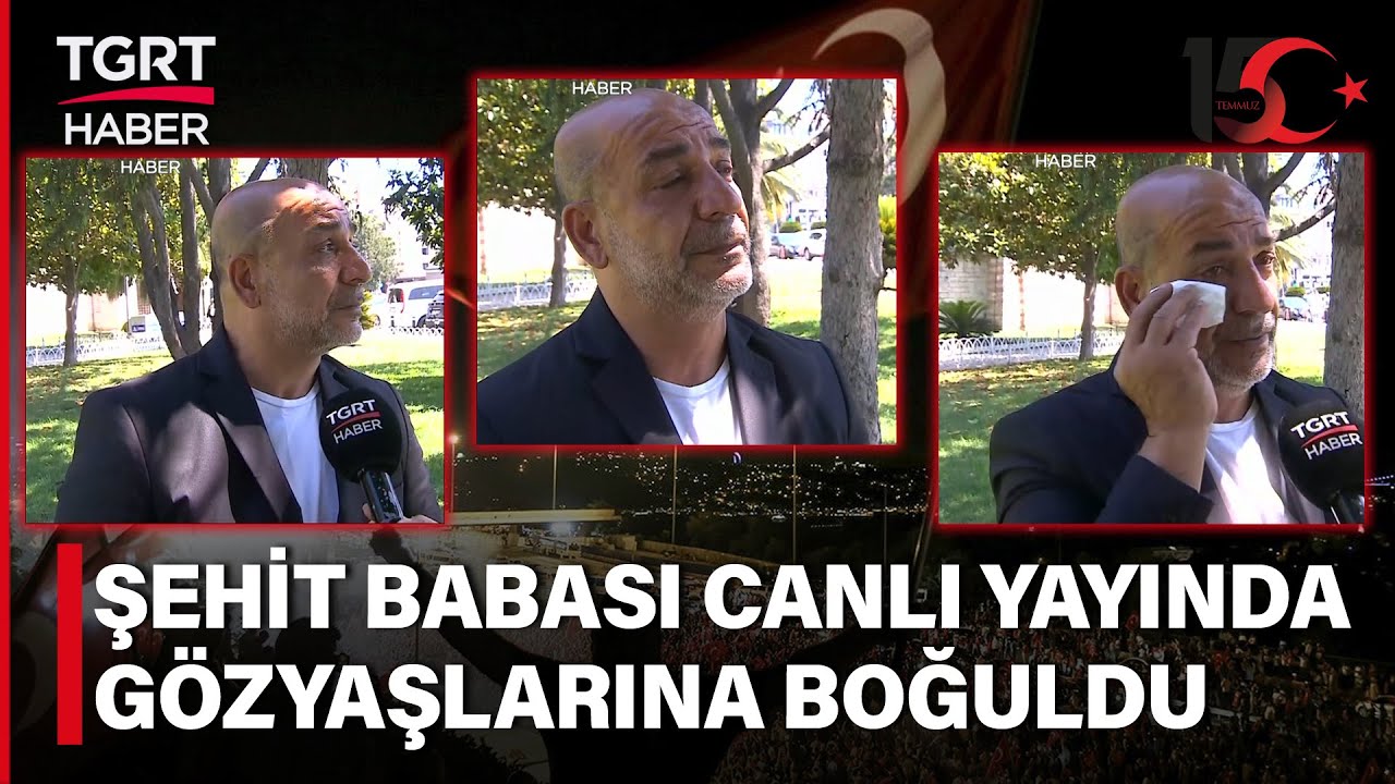 Şehit Babası “Babalarını Ben Anlatıyorum” Diyerek Canlı Yayında Gözyaşlarına Boğuldu! – TGRT Haber