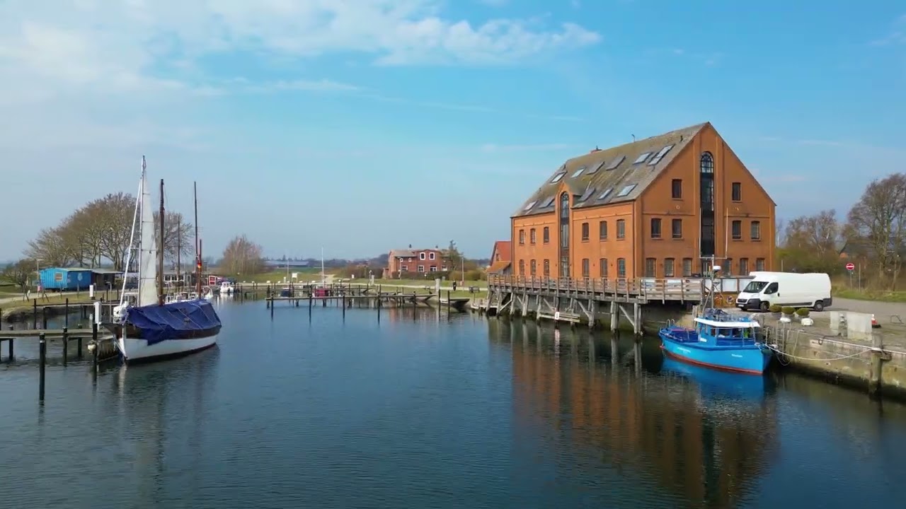 Hafen von Orth auf Fehmarn - M&auml;rz 2025