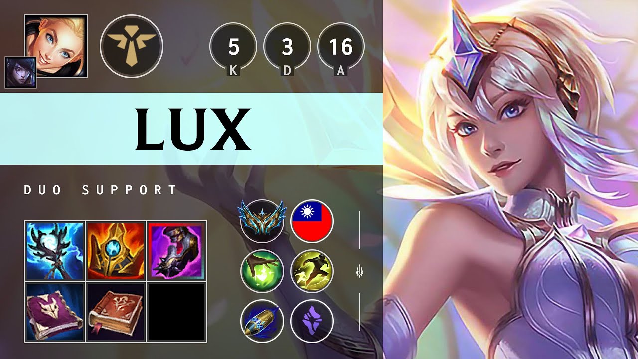 Lux Support vs Rakan - TW Challenger Patch 25.15