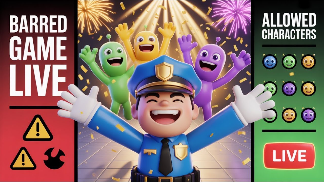 100K SPECIAL BARRED GAME LIVE ALLOWED CHARACTERS CRAZY STREAM 🎉