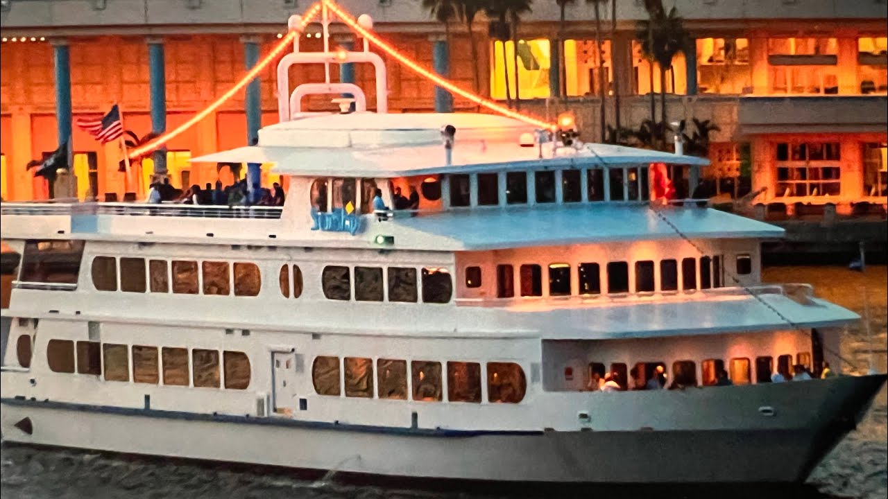 Tampa's Stunning Sunset Views on Yacht Star Ship Dinner Cruise
