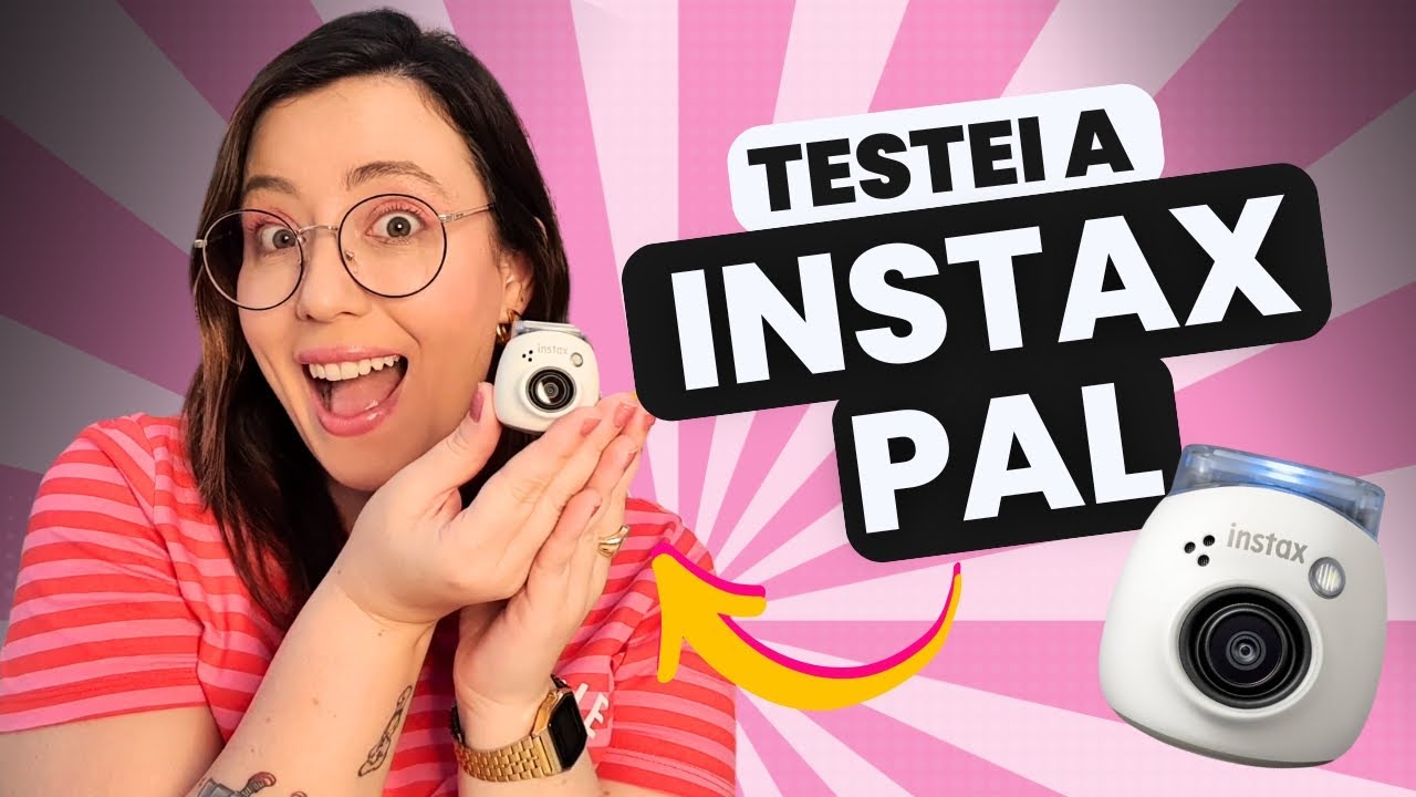 REVIEW DA INSTAX PAL | Ju Barcellos