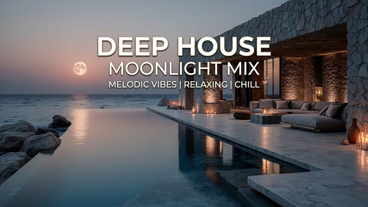 Deep House 2026 и Роскошная вилла Moonlight - Расслабляющая музыка с видом на океан