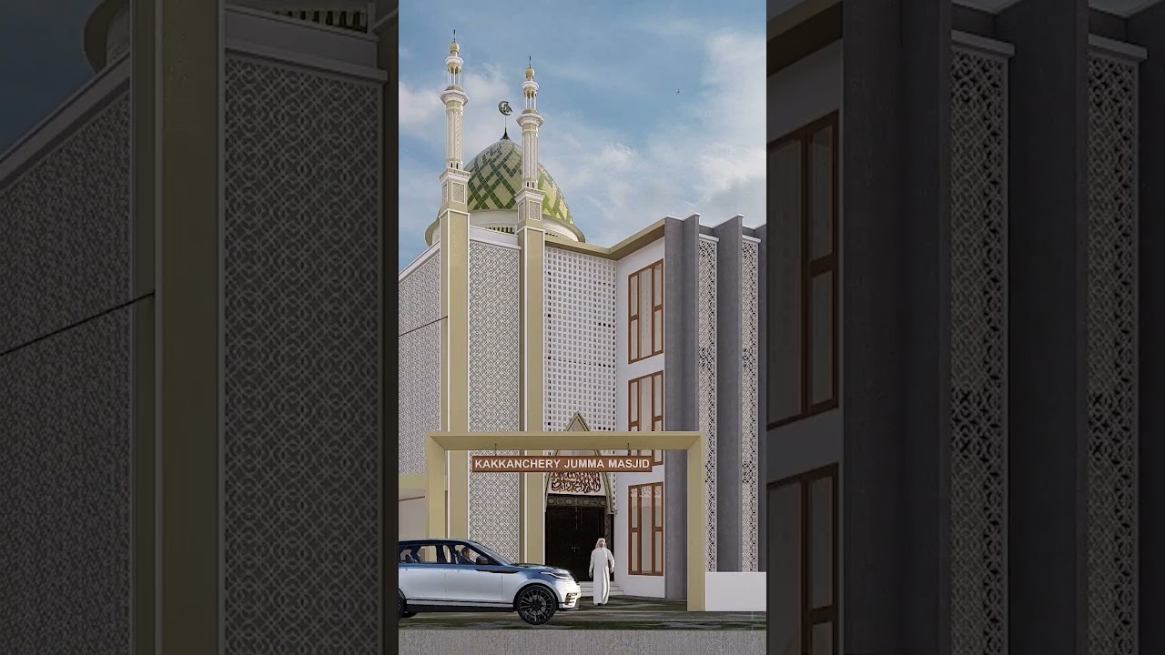 #architecture #Arabian #archi #kerala #lumion #lumion12 #masjid #videorendering #mosque #mosque3d