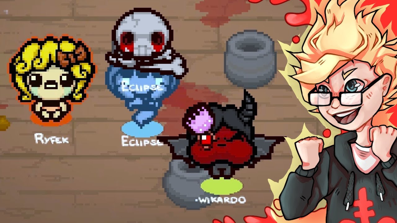ONLINE Z RANDOMAMI XDD - The Binding Of Isaac Forever #171