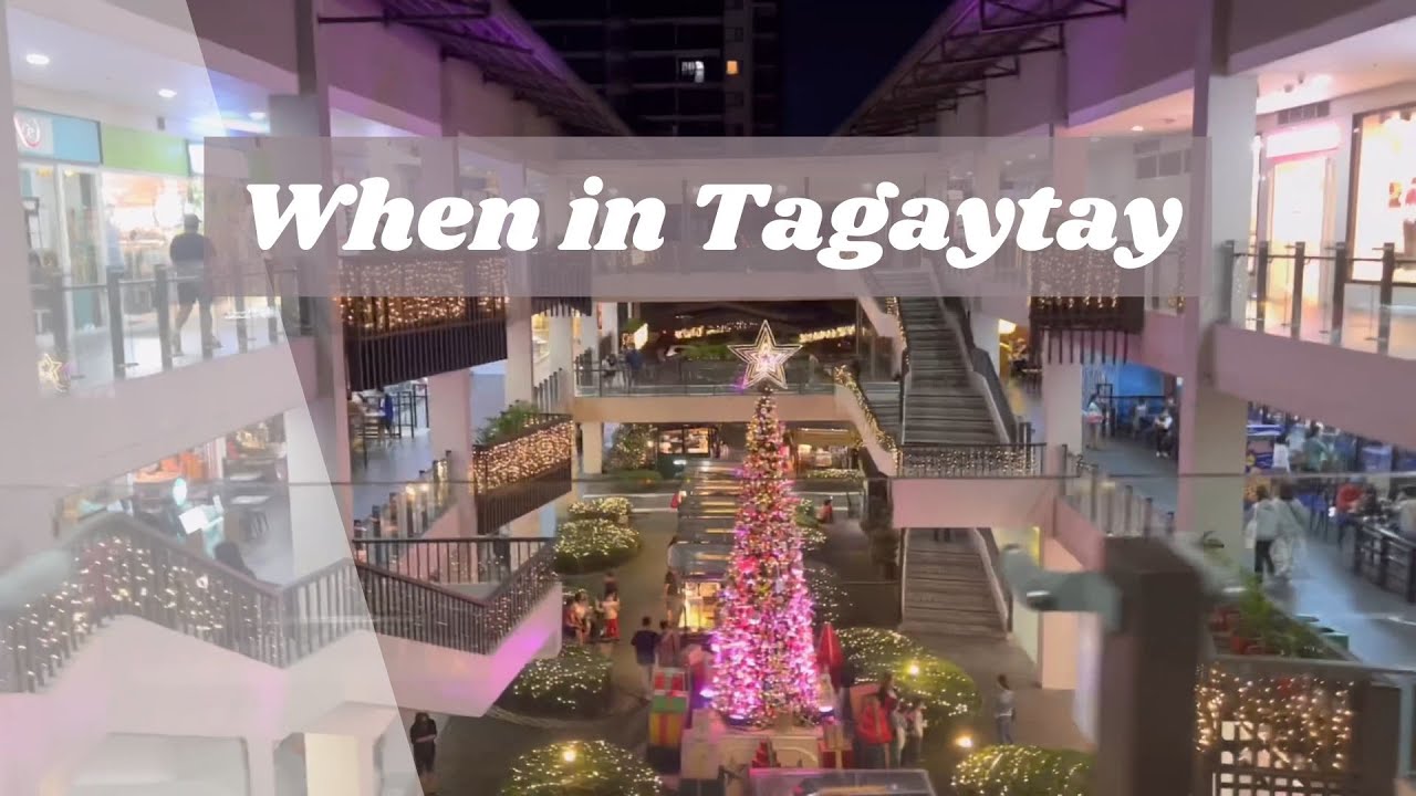 When in Ayala Malls SERIN TAGAYTAY + Dinner at BALAY DAKO by Antonio's