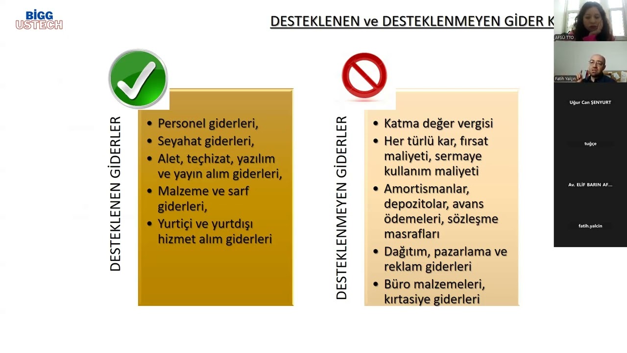TÜBİTAK BİGG USTECH Tanıtım ve Bilgilendirme Toplantısı (26 Şubat 2025)