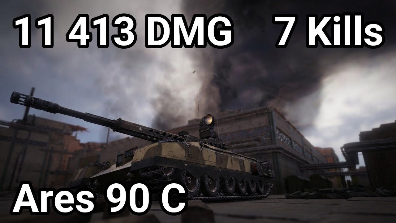 ARES 90 C: 11.4K DAMAGE 7 KILLS - THE AUTOCANNON STORM | WoT 2.2