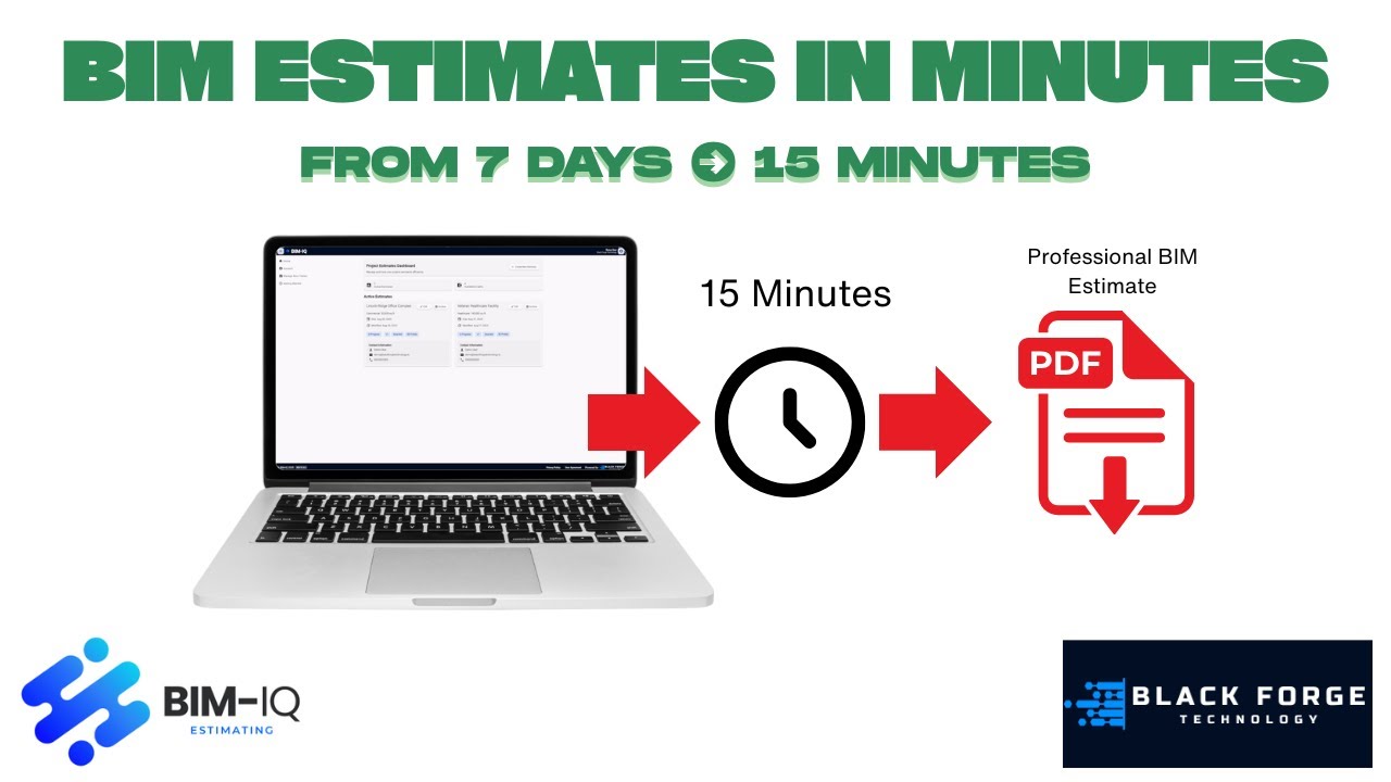 BIM-IQ: Generate Accurate BIM Estimates in Minutes | Cloud-Based BIM Estimating Demo