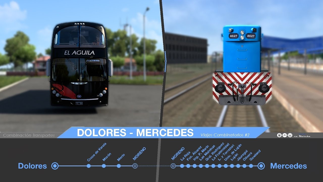 DOLORES - MERCEDES | Viajes Virtuales Combinatorios #2
