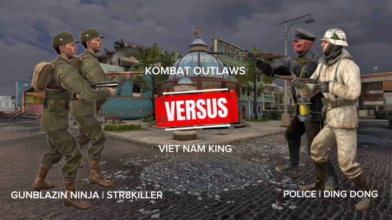 KOMBAT OUTLAWS 🆚 VIET NAM KING [2 vs 2]