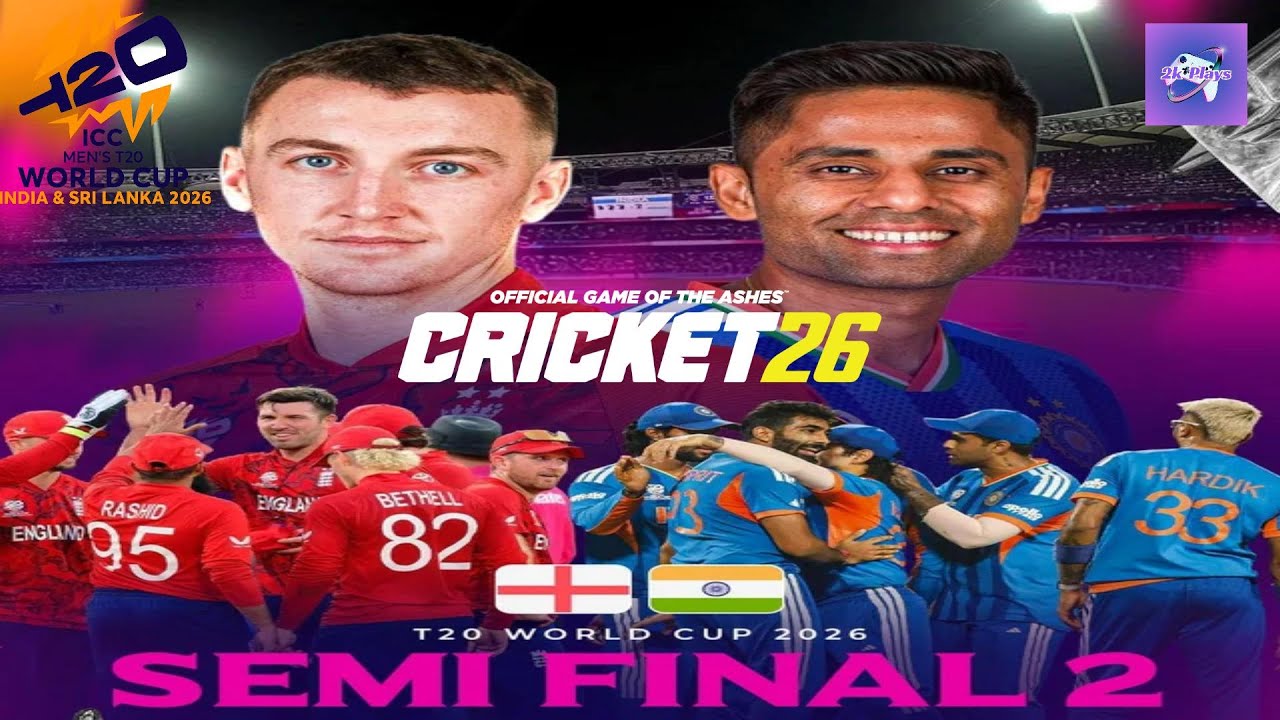 T20 World Cup🏆INDIA vs ENGLAND | Cricket 26 #Shorts #Cricket #Live