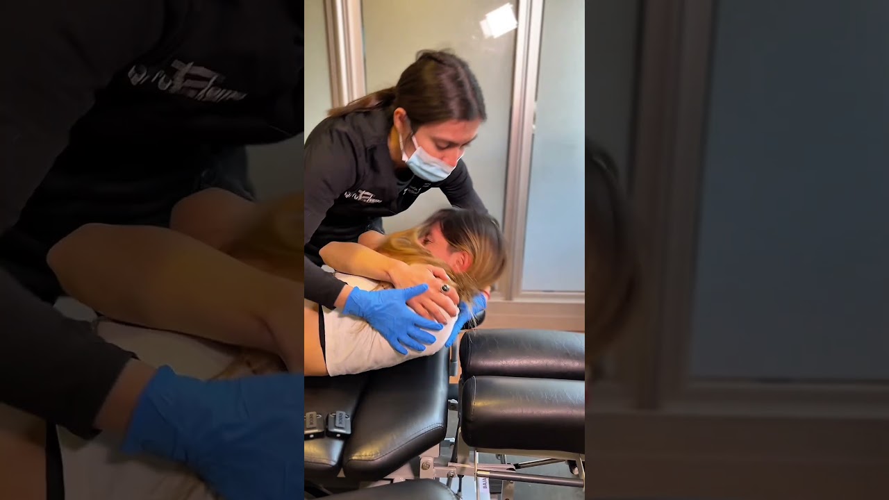 🔥 Patinadora con dolor cervical y de hombro | Ajuste quiropráctico