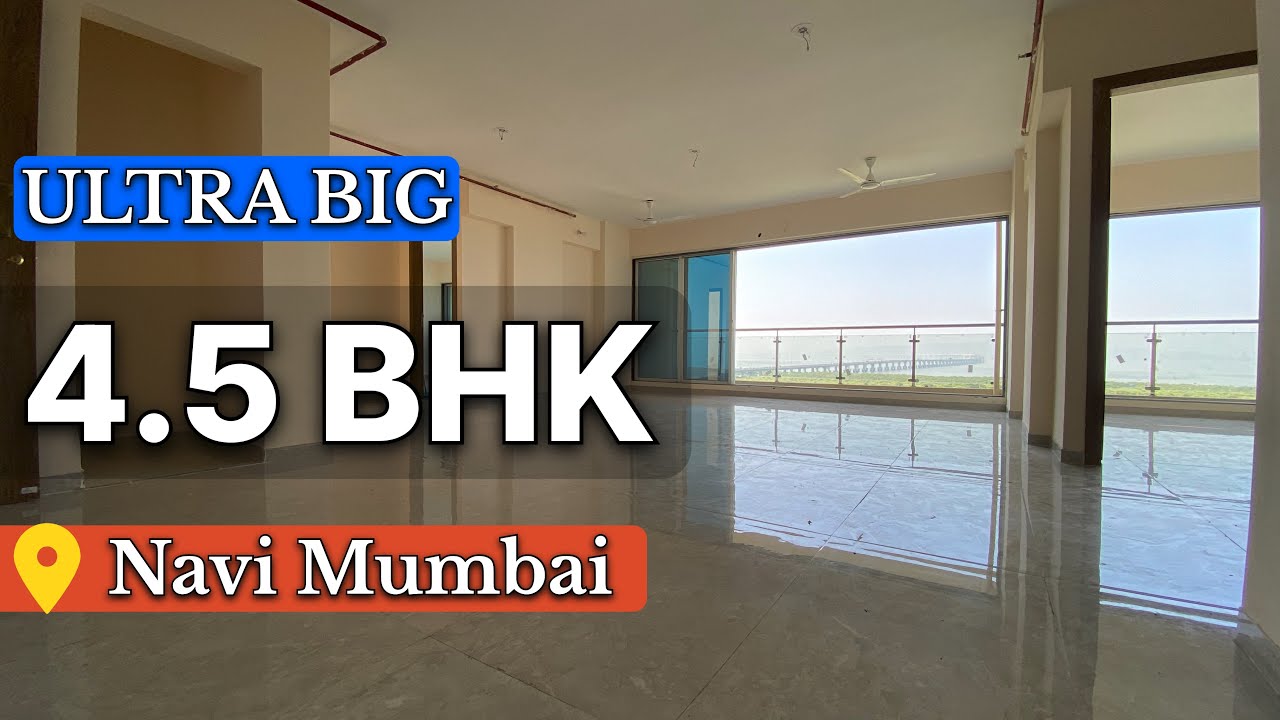Ultra Big 4.5 BHK Flat at Navi Mumbai [ Unbelievable View ]