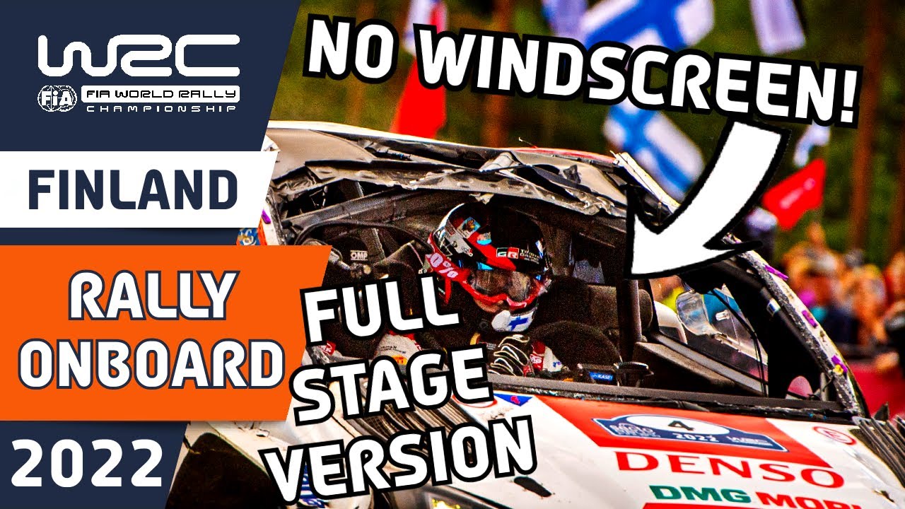 Onboard of the rally - Lappi on Wolf Power Stage | WRC Secto Rally Finland 2022