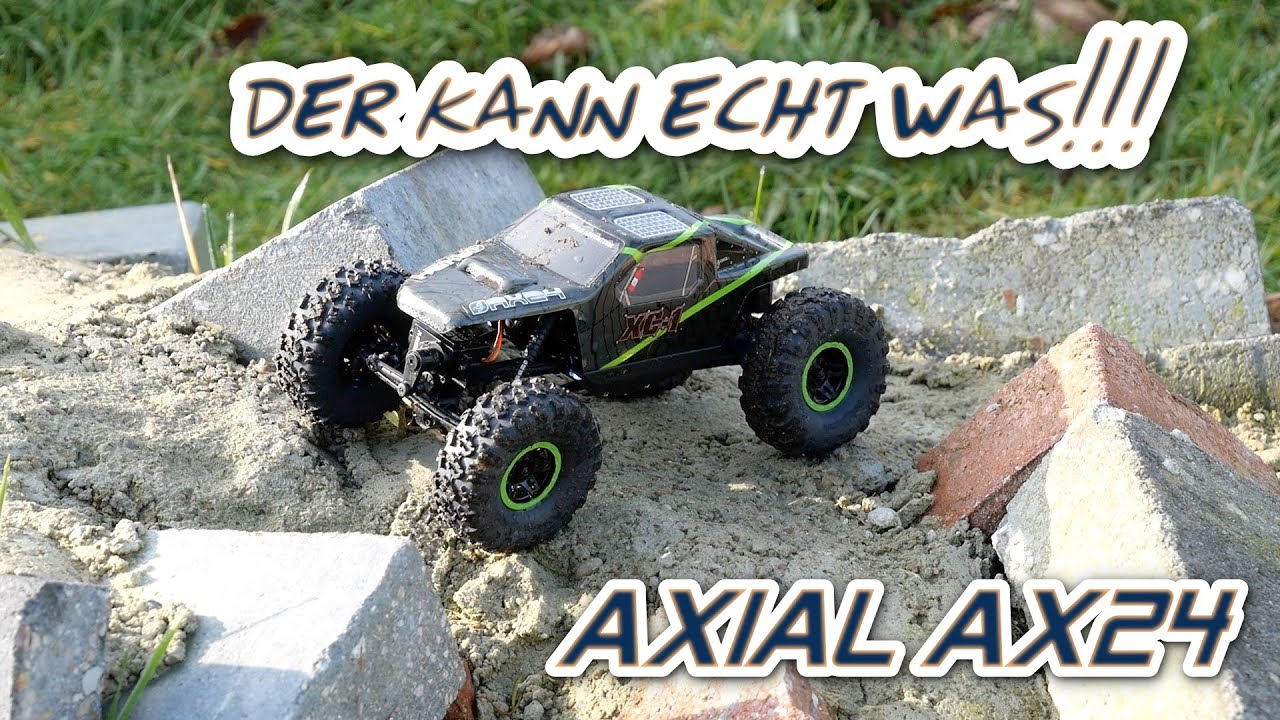 Axial AX24 XC 1 - First Run [German]