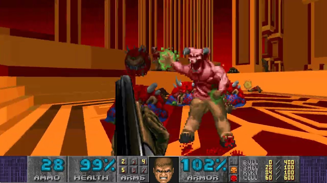 DOOM2 Paint It DOOM Map13 UV-MAX in 9:15.60