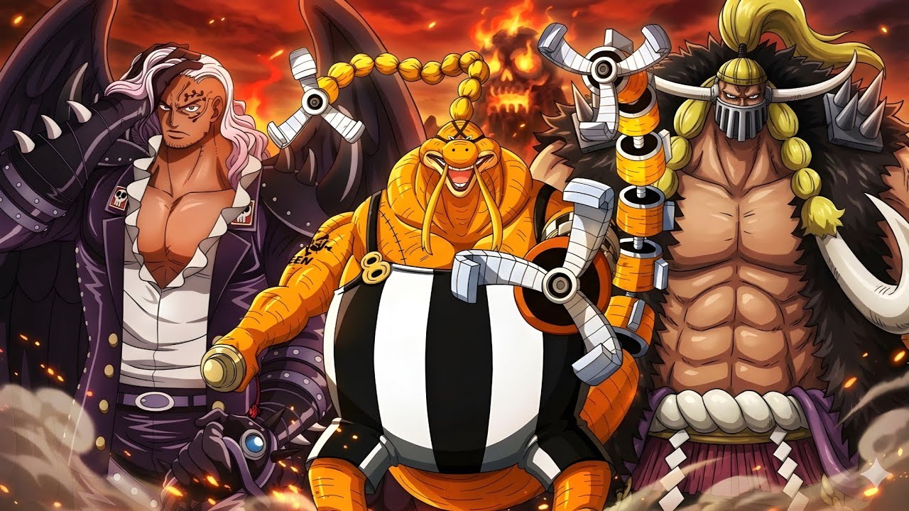 Трио Зверей в ранге (Валет, Король, Королева) | Боевой путь в One Piece