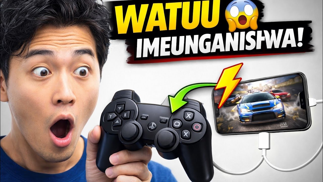 PS3 controller kwenye simu 2026