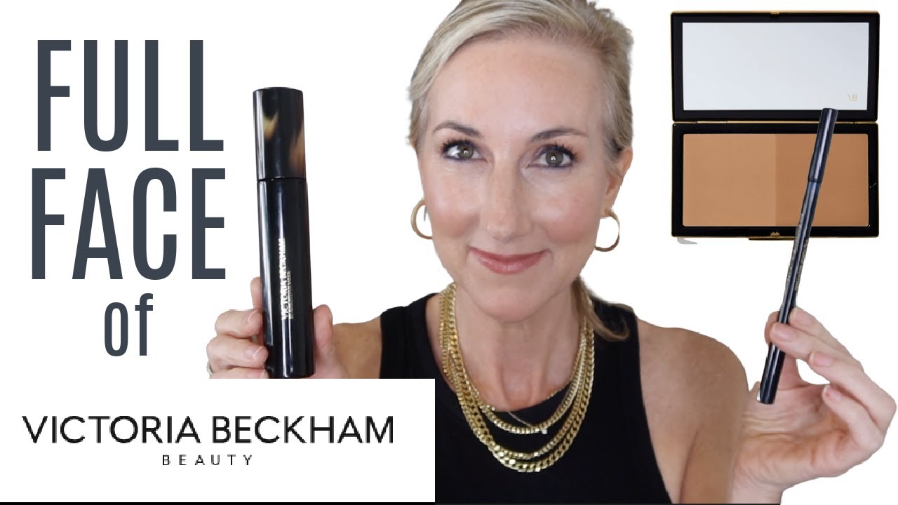 ПОЛНЫЙ ЛИЦО VICTORIA BECKHAM BEAUTY | НОВИНКА! АТЛАСНАЯ ПОДВОДКА-КАДЖАЛ В ОТТЕНКЕ NAVY NOUIR | CL...