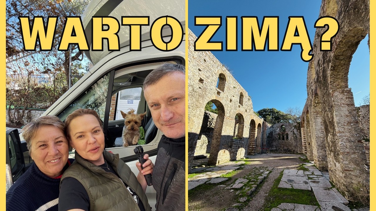 Ksamil i Saranda kamperem zimą – czy to ma sens? Ceny kempingów w Albanii i atrakcje!