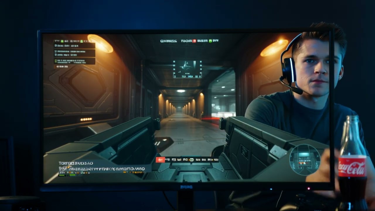 Quake 3 Arena ad by ai