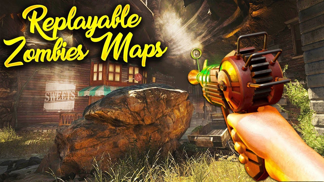 Top 10 Most Replayable Treyarch Zombies Maps!