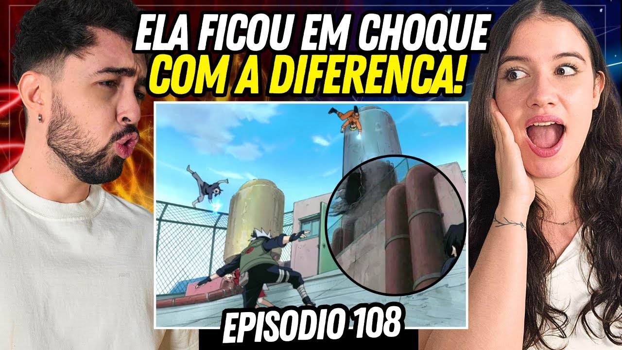 Rasengan vs Chidori! Naruto Ep 108 React