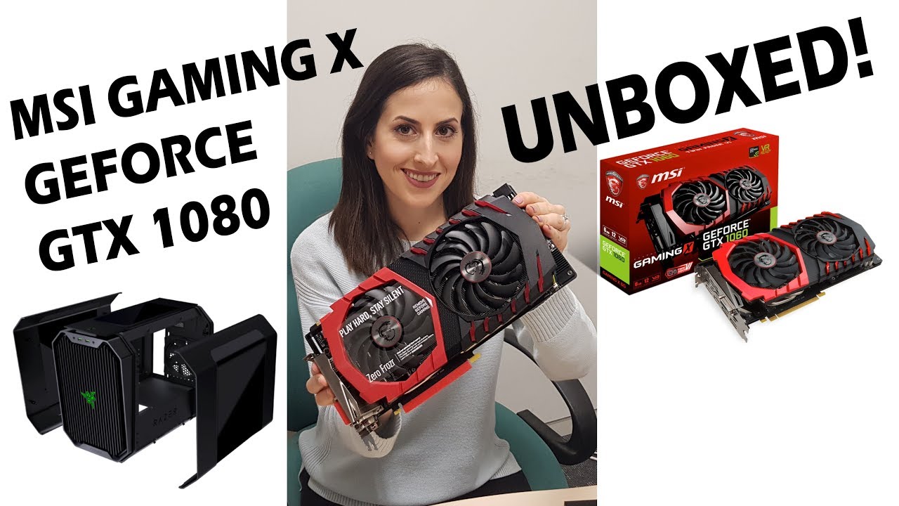 MSI GAMING X GTX 1080 - Unboxing & Installation (4k)