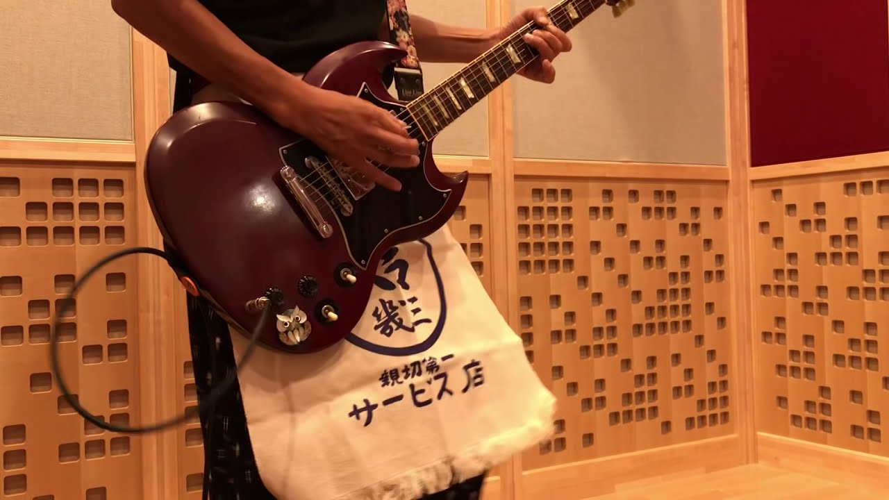 和嶋慎治（人間椅子）が吉幾三「TSUGARU」をギターで弾いてみた