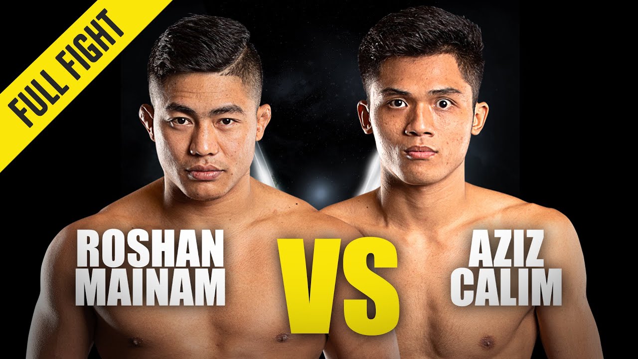Рошан Майнам против Азиза Калима | Полный бой ONE Championship
