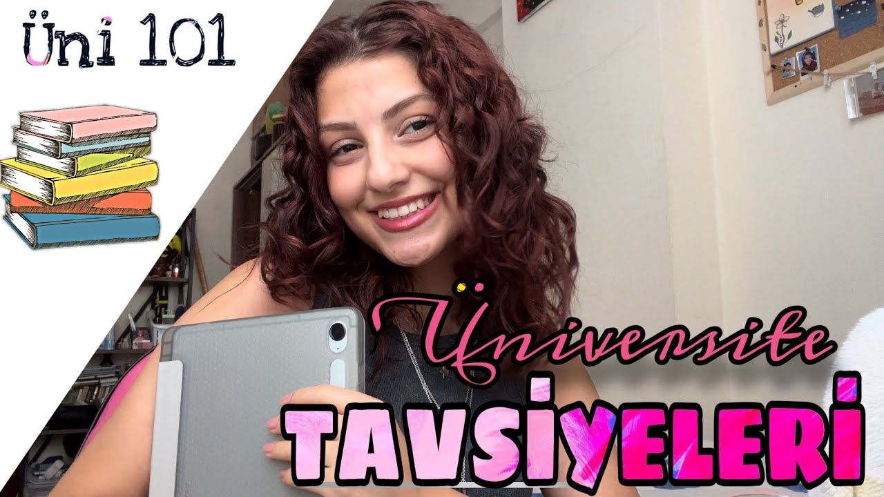 ÜNİVERSİTE TAVSİYELERİM| Arkadaşlık, dersler, kariyer📚✨