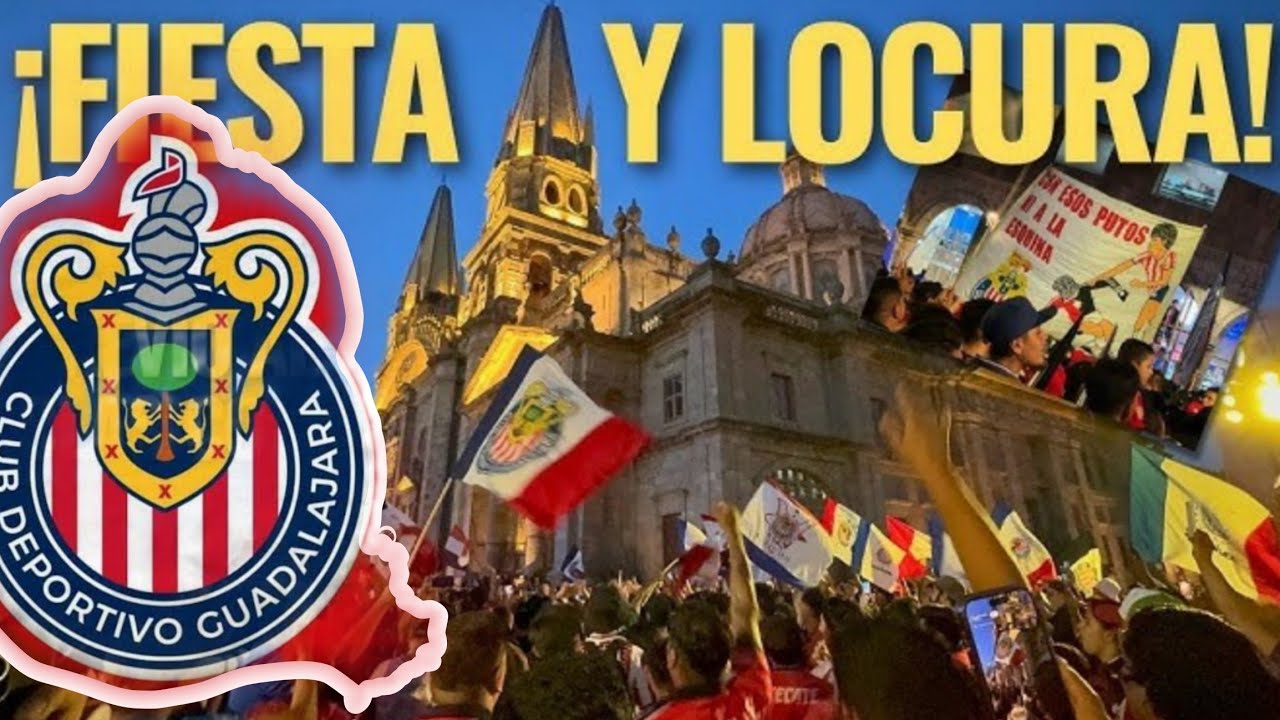 MEGA BANDERAZO de CHIVAS en GUADALAJARA 
