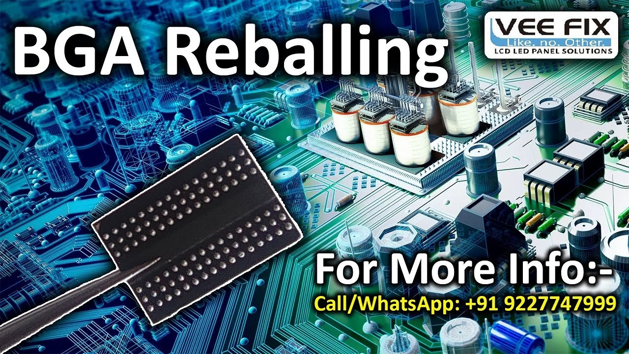 BGA IC Reballing Process | How to do BGA Reballing