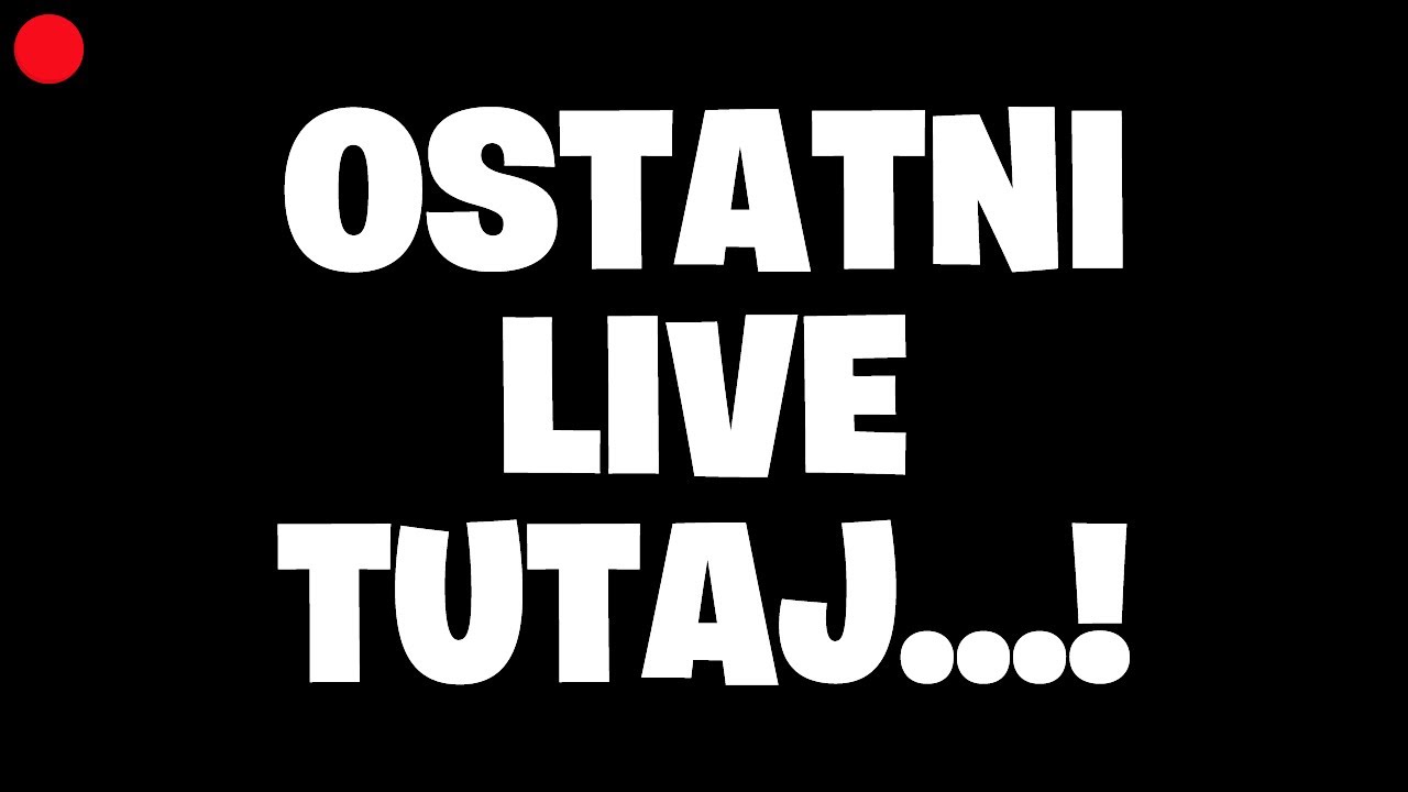 OSTATNI LIVE w TYM MIESZKANIU! (zapis live)