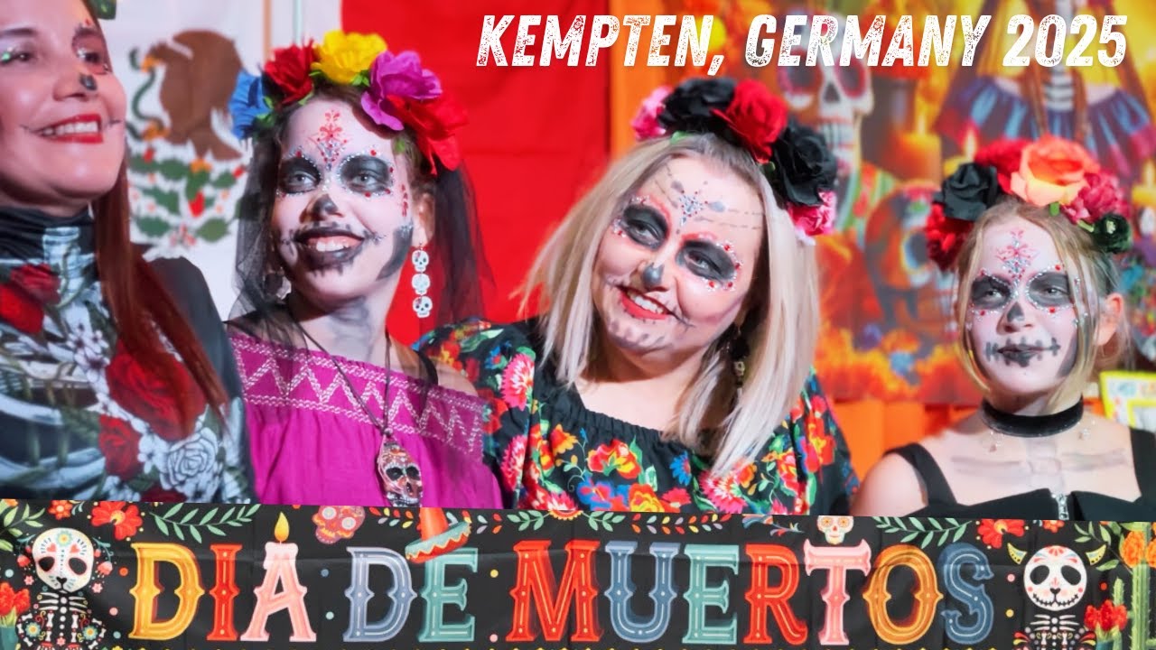 Día De Muertos 2025, Kempten, Germany (4K)