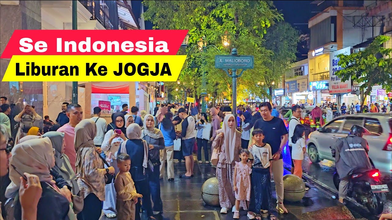 RAMAINYA YOGYAKARTA UNGGULI BALI SAAT LIBUR AKHIR TAHUN | WISATA MALIOBORO JOGJA TERBARU