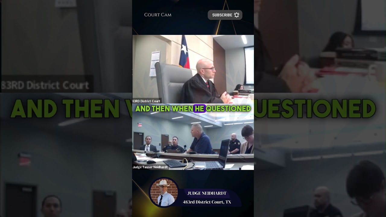 AGGRAVATED &lsquo;Frauditor&rsquo; Tries To Physically Intimidate Judge Over GPS Tracking! #shorts #court #texas