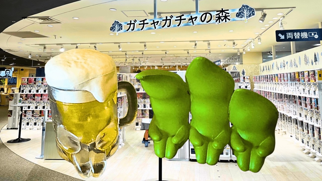 【ガチャ活】新作ガチャガチャ47連！木彫りのガチャ大好き！